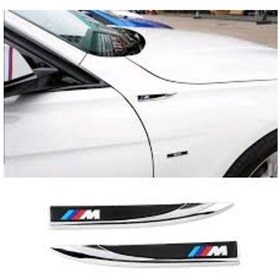 Resim M Bmw Yapıştırma Yan Çamurluk Logosu 