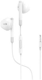 Resim Y6p / Y7 / P40 Lite E/P Smart Pro Uyumlu 3.5 mm Jack Girişli Kulaklık, Beyaz 