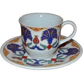 Resim Armada Cini Ar 650 Karanfilli Altın Yaldızlı Porselen Fincan 