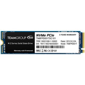 Resim Team MP33 Pro TM8FPD001T0C101 1 TB 2400/2000 MB/s NVMe PCIe Gen3x4 M.2 SSD Team