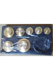 Resim ÇORAK Yarım Kilo Sarı Direm Ağırlık Takımı 