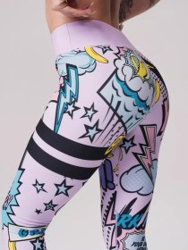 Resim Profit Sports Yüksek Belli Toparlayıcı Taytlar 15789149 Pembe 