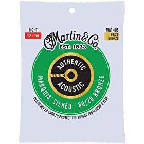 Resim Martin & Co MA140S Marquis 80/20 Bronze Akustik Gitar Teli Lt 12-54 