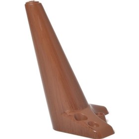 Resim Zeygen Zirve Plastik Mobilya Baza Koltuk Kanepe Ayak 8 Adet 20 Cm Ceviz 