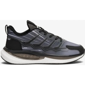 Resim Liger Erkek Günlük Koşu Yürüyüş Spor Ayakkabı SİYAH - BEYAZ 