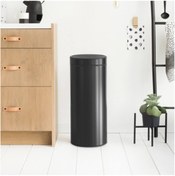 Resim Brabantıa Çöp Kutusu 30 Lt Dokunmatik Çöp Kovası Touch Bin New Siyah-10 Yıl Garanti- Bkmdizayn 