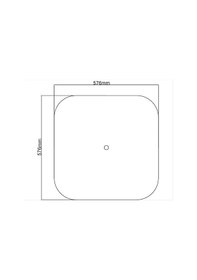 Resim Motifpiyer Lamba Tavan Göbeği-52-kare-oval-56x56cm-2adet 