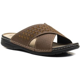 Resim Carla Verde 4403 Erkek Terlik Haki Haki 