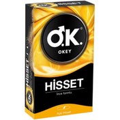 Resim Okey Hisset İnce Formlu 10 Adet Prezervatif 