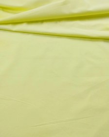 Resim Poplin Benzeri İnce Pamuklu Dokuma Yumuşak Limon Sarısıen: 150 Cm-1824 Renkli 