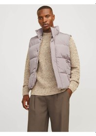 Resim Jack & Jones Erkek Yelek Bej 12256981jjebradley Bodywarmer Sn 25kw21000489 W21204 