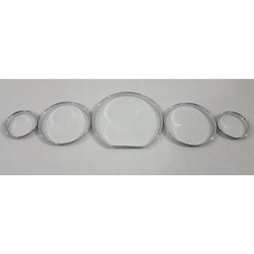 Resim NOS Mercedes W140 Gösterge Krom Halkası, W140 Gösterge Çerçevesi W140 Gösterge Halkası 