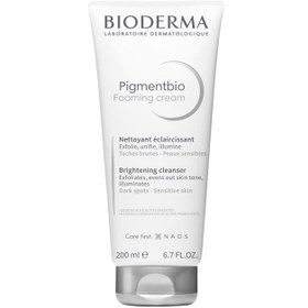 Resim Bioderma Pigmentbio Foaming Cream - Leke Karşıtı Yüz Temizleme Jeli 200ml 