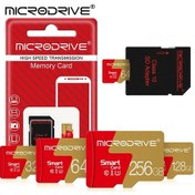 Resim Mikro Kart Tf Sd Hafıza Kartı Sınıf 10 64 Gb 16 Gb 8 Gb U3 4 K Yüksek Hızlı 32gb 