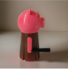 Resim Roblox Piggy Karakter Figürü 12 Cm 