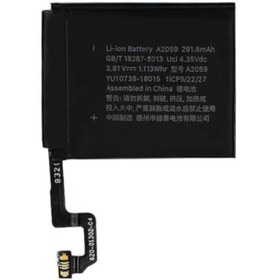 Resim AXYA Apple Watch Seri 4 S4 Uyumlu 44mm Pil Batarya A2059 