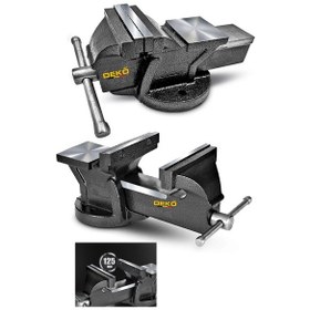 Resim Deko Turkey Yerli Üretim Sabit Tabanlı 125mm 5'' Çelik Mengene 