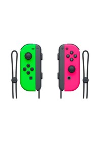 Resim Nintendo Switch Joycon Oyun Kolu Controller Neon Pink Green 
