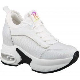 Resim Guja 24K300-2 Dolgu Topuk Beyaz Kadın Sneakers 