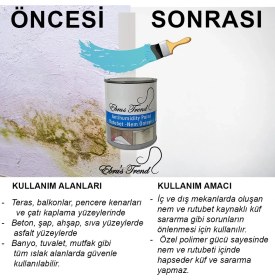 Resim EBRUS TREND RUTUBET VE NEM ÖNLEYİCİ 1 KG-Beyaz 