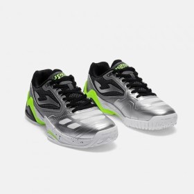 Resim Joma TSETS2612AC Set Sert Kort Erkek Tenis Ayakkabısı Gümüş/siyah 