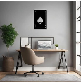 Resim Özel Tasarım Metal Tablolar As Ace Metal Duvar Tablosu Casino 