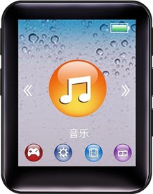 Resim 1.8 İnç Mp3 Çalar Düğme Müzik Çalar 4gb Hoparlörlü Mp3 Çalar 