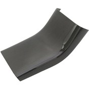 Resim Tesla Model Y Arka Kol Dayama Koruması - Abs Karbon Fiber Anti-topa Kapak Siyah 