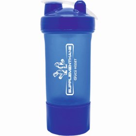 Resim Fitness Smart Shaker 550 Ml + Toz saklama kablı - Mavi 