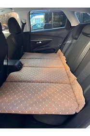 Resim Shop-set Oto Arka Koltuk Yatak 70*130 Cm - Kahverengi Tay Tüyü Kumaş 