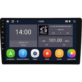 Resim Navıgold Tablet Multimedya Android 10 İnç 4+64gb Carplay 9.7'' 