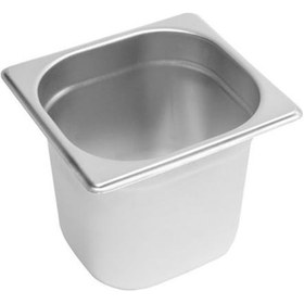 Resim Gastronorm Küvet Paslanmaz Çelik Gn 1/6 - 150 Mm Gümüş 