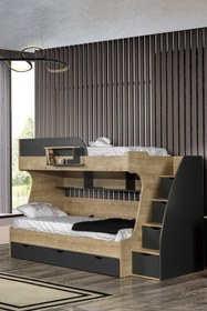 Resim Setay Çocuk Odası - Truva Ranza 3 Kapılı Dolap 