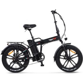 Resim XS35 Katlanır Elektrikli Bisiklet Siyah 