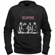 Resim Alfa Tshirt Blackpink Çocuk Siyah Sweatshirt 