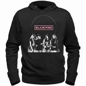 Resim Alfa Tshirt Blackpink Çocuk Siyah Sweatshirt 