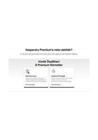 Resim Kaspersky Premium Türkçe Kutusuz 1 Kullanıcı 1 Yıl Pvpv15kas0012 