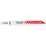 Resim CETA FORM Dekupaj Testere Bıçağı/metalde-normal Kes.-5'lipk. 