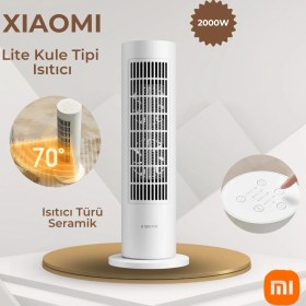 Resim Xiaomi Smart Graphene Heater 2000 W Seramik Fanlı Isıtıcı 