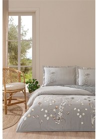 Resim Özdilek Lunaria Tek Kişilik Nevresim Takımı Gri Gri 