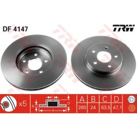 Resim On Fren Disk Aynasi Mondeo Iii 1,8 2,0 2,2 00>07 Jaguar X Type 01>09 Olcu (300 X Takım 