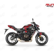 Resim Mt 07 Gri Kırmızı 2018-2019 Full Sticker Kit Set Çok Renkli 