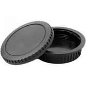 Resim Canon Eos M İçin Body ve Lens Arka Kapağı 