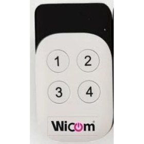 Resim Kilit Market Wicom Beyaz Akıllı Kumanda 434 Mhz 