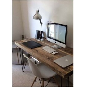 Resim Flaş Group Metal Çalışma Masası Masif Çalışma Masası Laptop Ve Çalışma Masası Masif Masa Metal Masa 