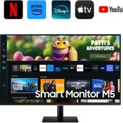 Resim Samsung M5 (2025 Model) 32 Inç FHD Wi-Fi+Bluetooth+Smart Hub+Akıllı Kumanda Hoparlörlü Smart TV (2 Yıl Samsung Türkiye Garantili) 
