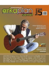 Resim Arka Plan Sanat Dergisi 5. Sayı 