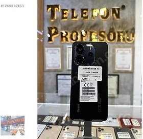 Resim Xiaomi Redmi Note 14 İkinci El TR | 128 GB | Siyah 