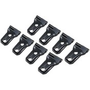 Resim Yaozixa Jeep Wrangler Jl 2018 4-kapı İçin Abs Kapak, Kapı Mangane Koruması, Çizik Gizleme, Sade Kurulum, Siyah 