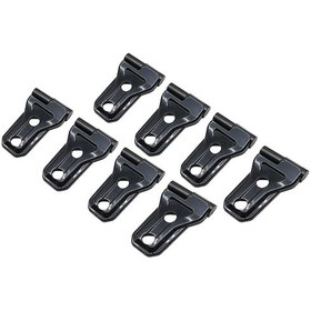 Resim Teltree Jeep Wrangler Jl 2018 Kapaklı Kapı Menteşesi Koruyucu - Çizilmeye Karşı Dayanıklı Abs Siyah 